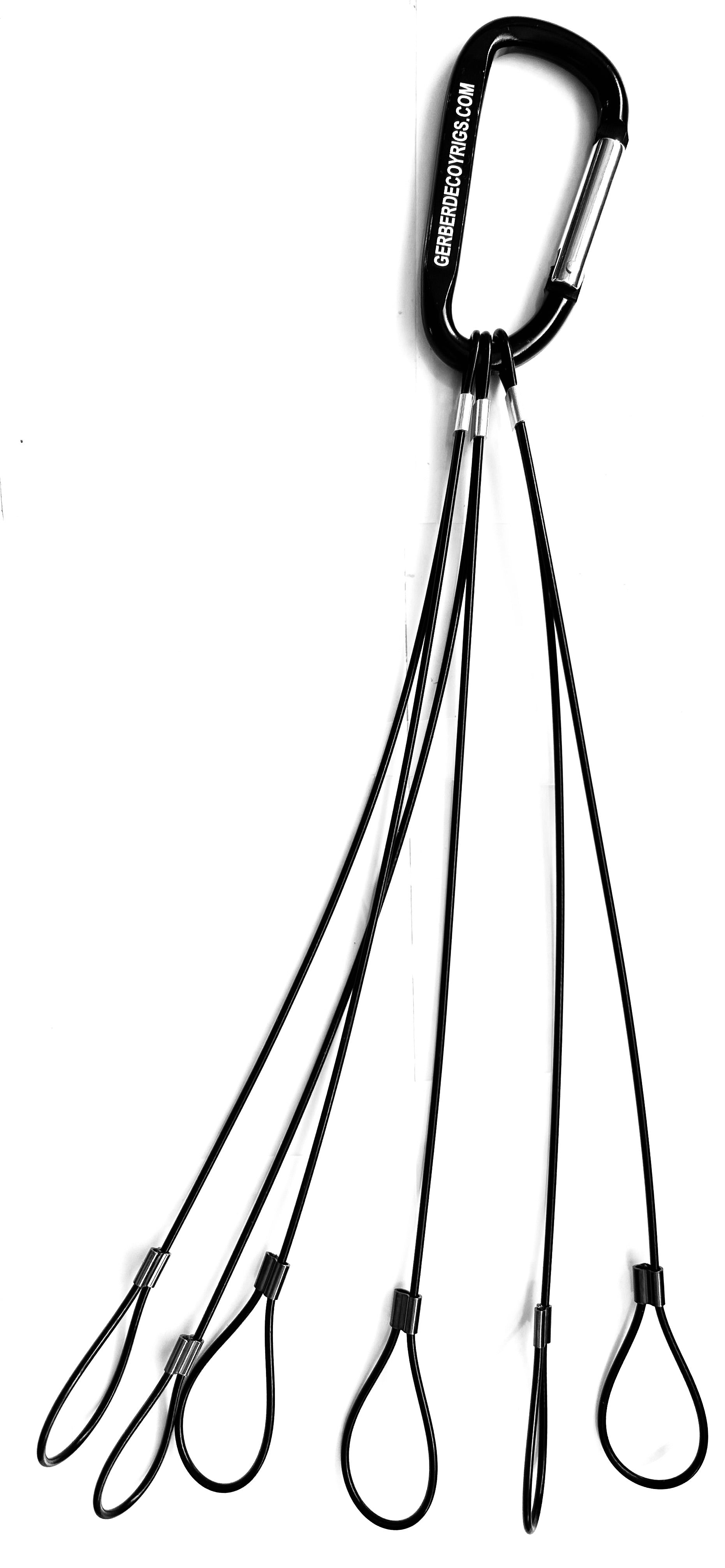 Pre Made Wire Rope Rigs Custom Made Decoy Rigs GHG QuickRig Texas Rigs – Decoy Central PVC ...
