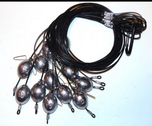 Egg Sinker Decoy Rigs - PVC (1 Dozen)