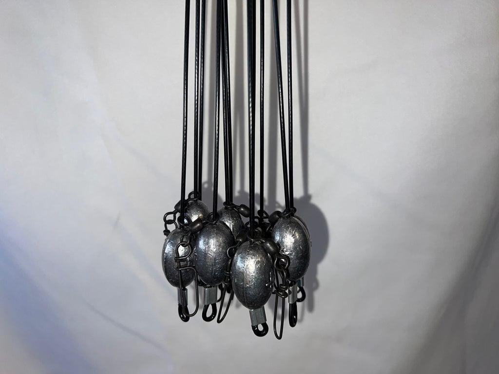 Egg Sinker Decoy Rigs - PVC (1 Dozen)