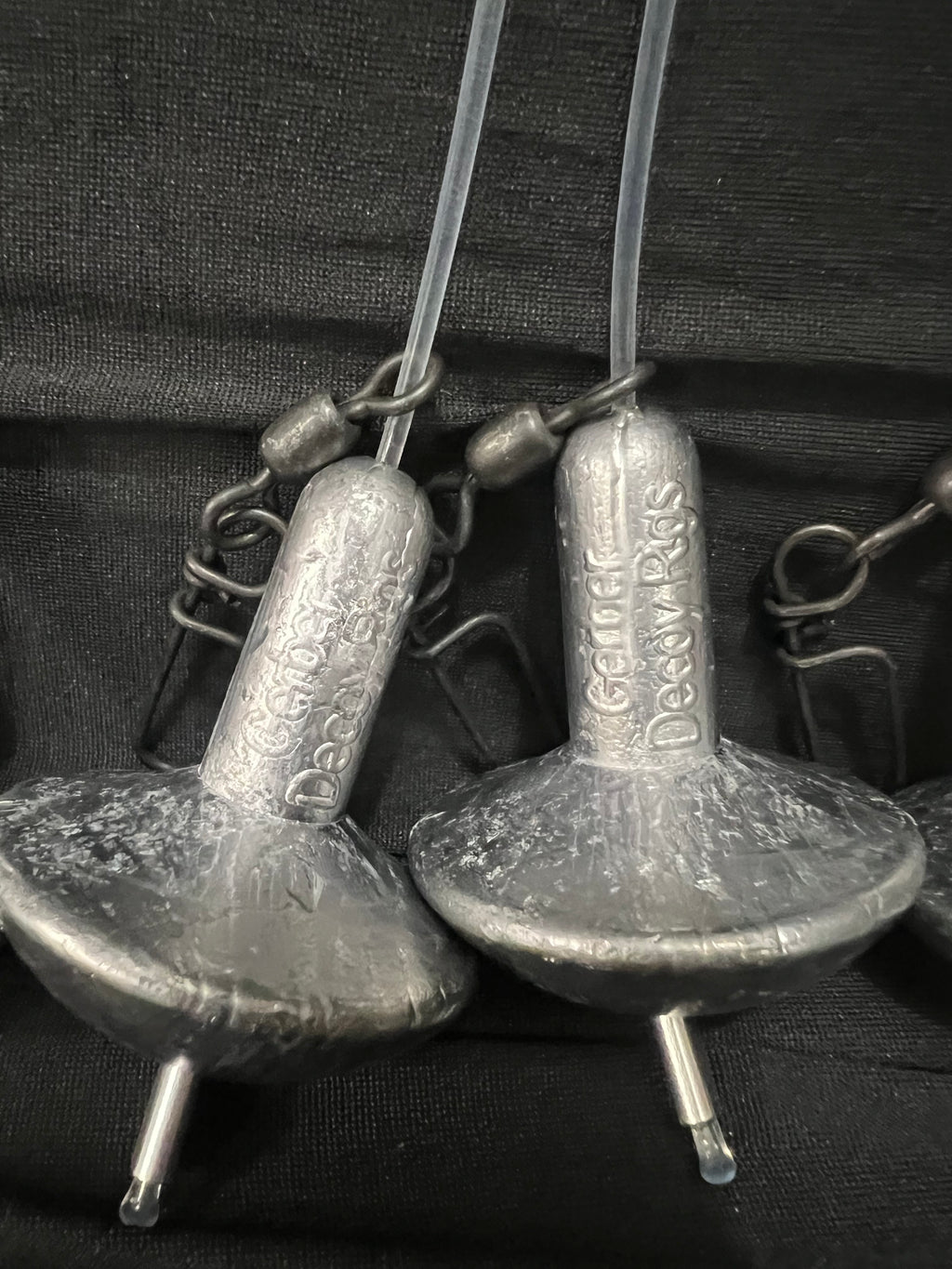 Mushroom Sinker Decoy Rigs - Monofilament (1 Dozen)