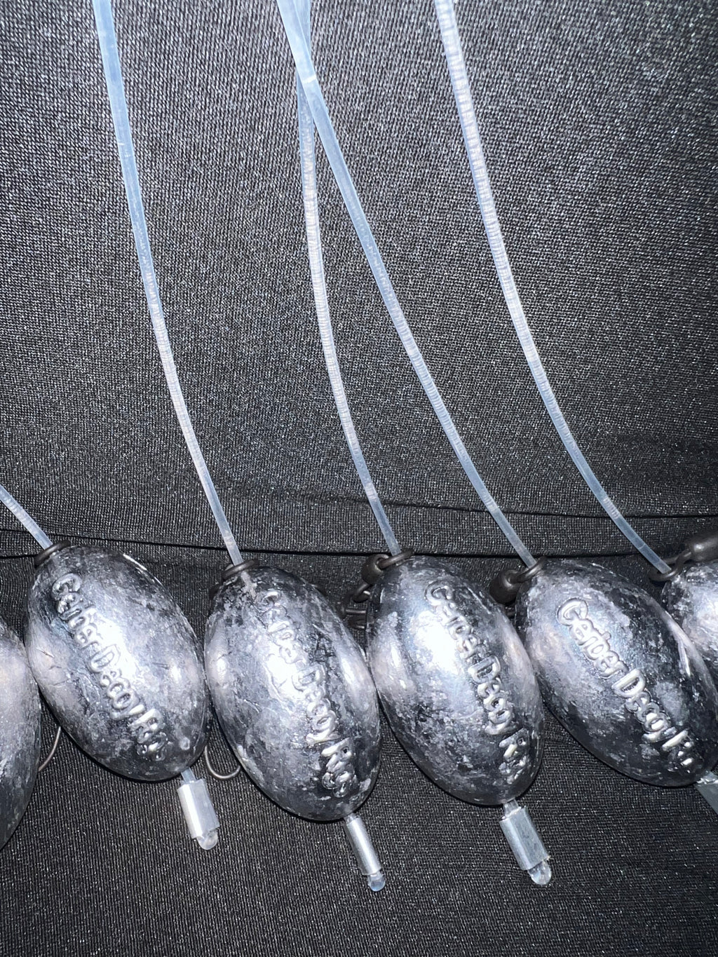 Egg Sinker Decoy Rigs - Monofilament (1 Dozen)