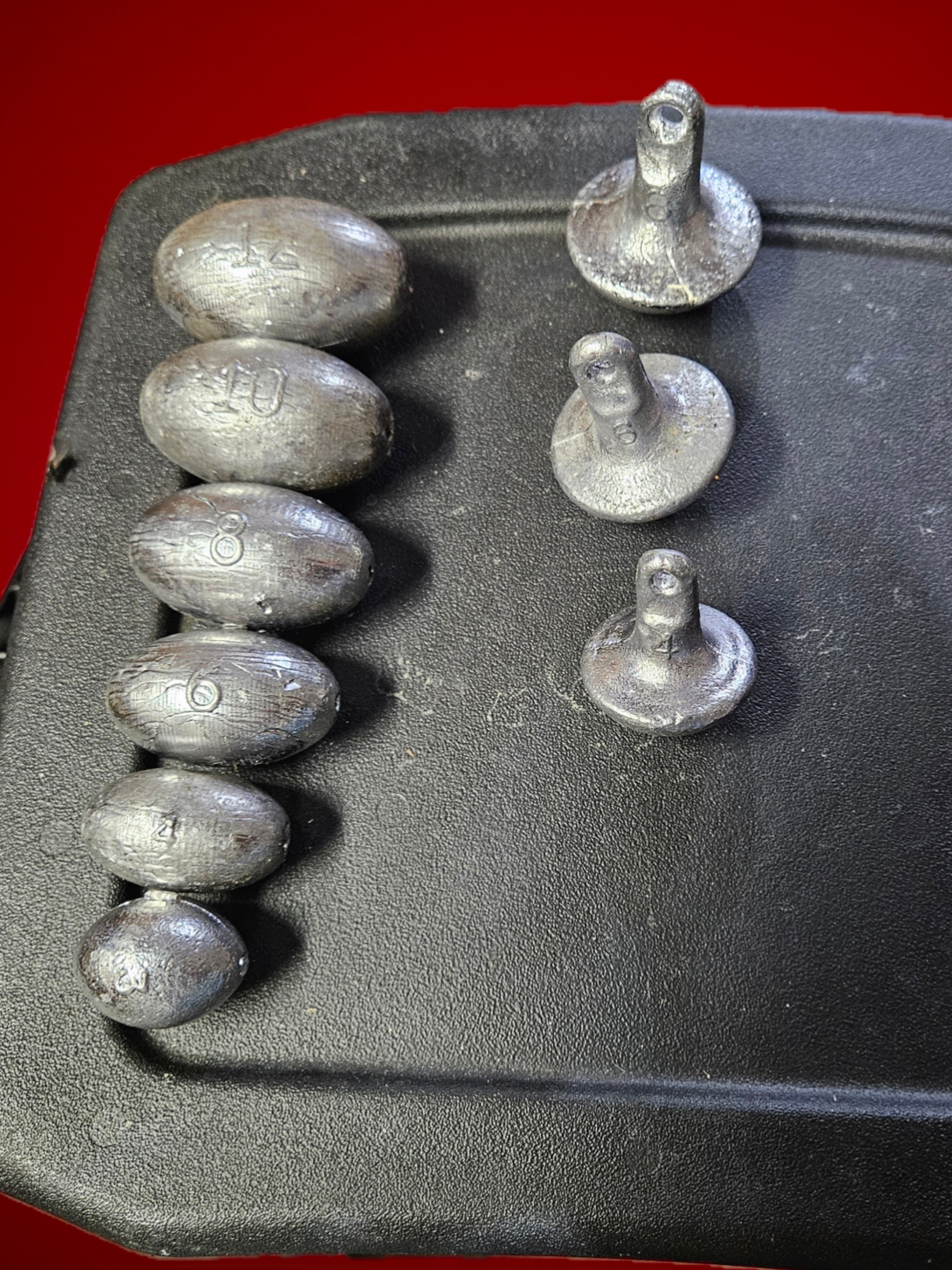 Egg weights just weights no line gerber decoy rigs